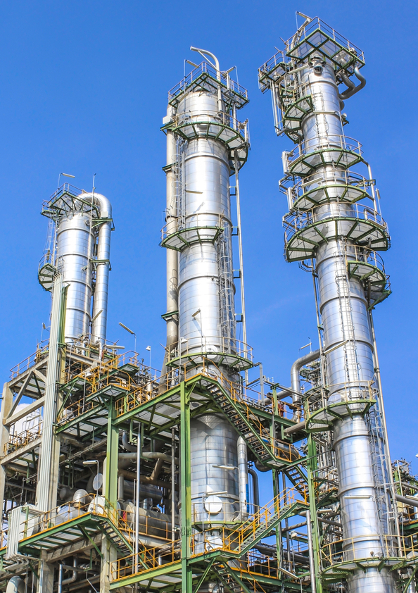 Oil and chemical factory